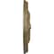 Ekena Millwork Amelia Ceiling Medallion (Fits Canopies up to 4 1/8"), 15 3/4"OD x 5/8"P, Mississippi Mud Crackle CM16AMMMC - alternate 2